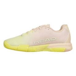 Head Revolt Pro 4.0 Clay Court Shoe Women - Cream, Light Green -Padel Pro Shop 01881000 0 3