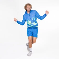 BIDI BADU Lynel Tech Training Jacket Men - Blue, Green -Padel Pro Shop 01892000 13