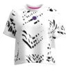 BIDI BADU Melbourne T-Shirt Women - White, Black -Padel Pro Shop 01933000 000