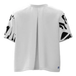 BIDI BADU Melbourne T-Shirt Women - White, Black -Padel Pro Shop 01933000 0 2
