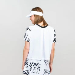 BIDI BADU Melbourne T-Shirt Women - White, Black -Padel Pro Shop 01933000 14