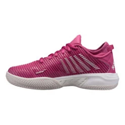 K-Swiss Hypercourt Supreme HB Clay Court Shoe Women - Pink, White -Padel Pro Shop 01997000 0 3