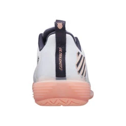 K-Swiss Ultrashot 3 All Court Shoe Women - White, Apricot -Padel Pro Shop 02012000 0 2