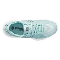 K-Swiss Hypercourt Supreme Clay Court Shoe Women - Light Blue, White -Padel Pro Shop 02075000 0 4