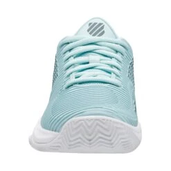 K-Swiss Hypercourt Supreme Clay Court Shoe Women - Light Blue, White -Padel Pro Shop 02075000 10