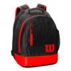 Wilson Youth Backpack - Black, Red -Padel Pro Shop 0212500000 000