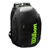 Wilson Super Tour Backpack - Black, Green -Padel Pro Shop 0216000000 000