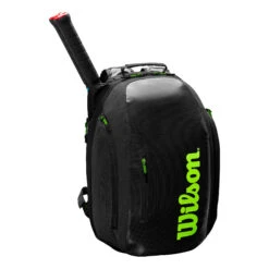 Wilson Super Tour Backpack - Black, Green -Padel Pro Shop 0216000000 10