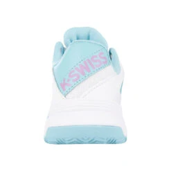 K-Swiss Court Express Clay Court Shoe Women - White, Light Blue -Padel Pro Shop 02203000 0 2