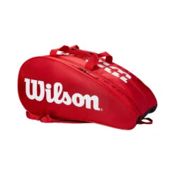 Wilson Rak Pak Padel Racket Bag - Red 6 Wilson Rak Pak Padel Racket Bag - Red -Padel Pro Shop 0227200000 0 2