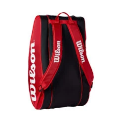 Wilson Rak Pak Padel Racket Bag - Red 7 Wilson Rak Pak Padel Racket Bag - Red -Padel Pro Shop 0227200000 0 3