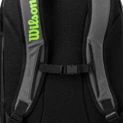 Wilson Tour Blade Padel Backpack - Black, Green -Padel Pro Shop 0234300000 15