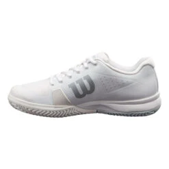 Wilson Rush Pro 2.5 2021 All Court Shoe Women - White, Silver -Padel Pro Shop 02429000 0 3