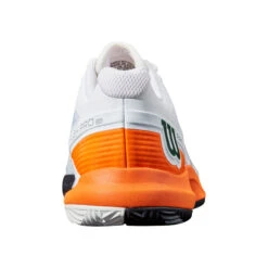 Wilson Rush Pro 3.5 Clay Paris Clay Court Shoe Women - White, Orange -Padel Pro Shop 02440000 0 2