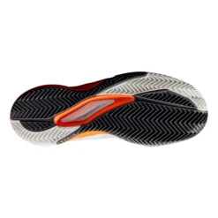 Wilson Rush Pro 3.5 Clay Paris Clay Court Shoe Women - White, Orange -Padel Pro Shop 02440000 0 5