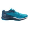 Wilson Rush Pro 3.5 All Court Shoe Men - Turquoise, Dark Blue -Padel Pro Shop 02454000 0 1