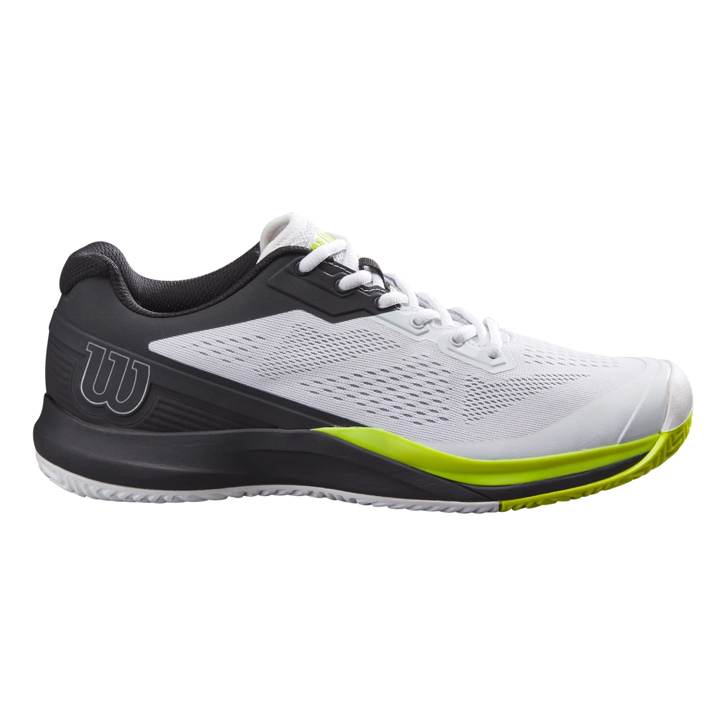 Wilson Rush Pro 3.5 All Court Shoe Men - White, Black 3 Wilson Rush Pro 3.5 All Court Shoe Men - White, Black