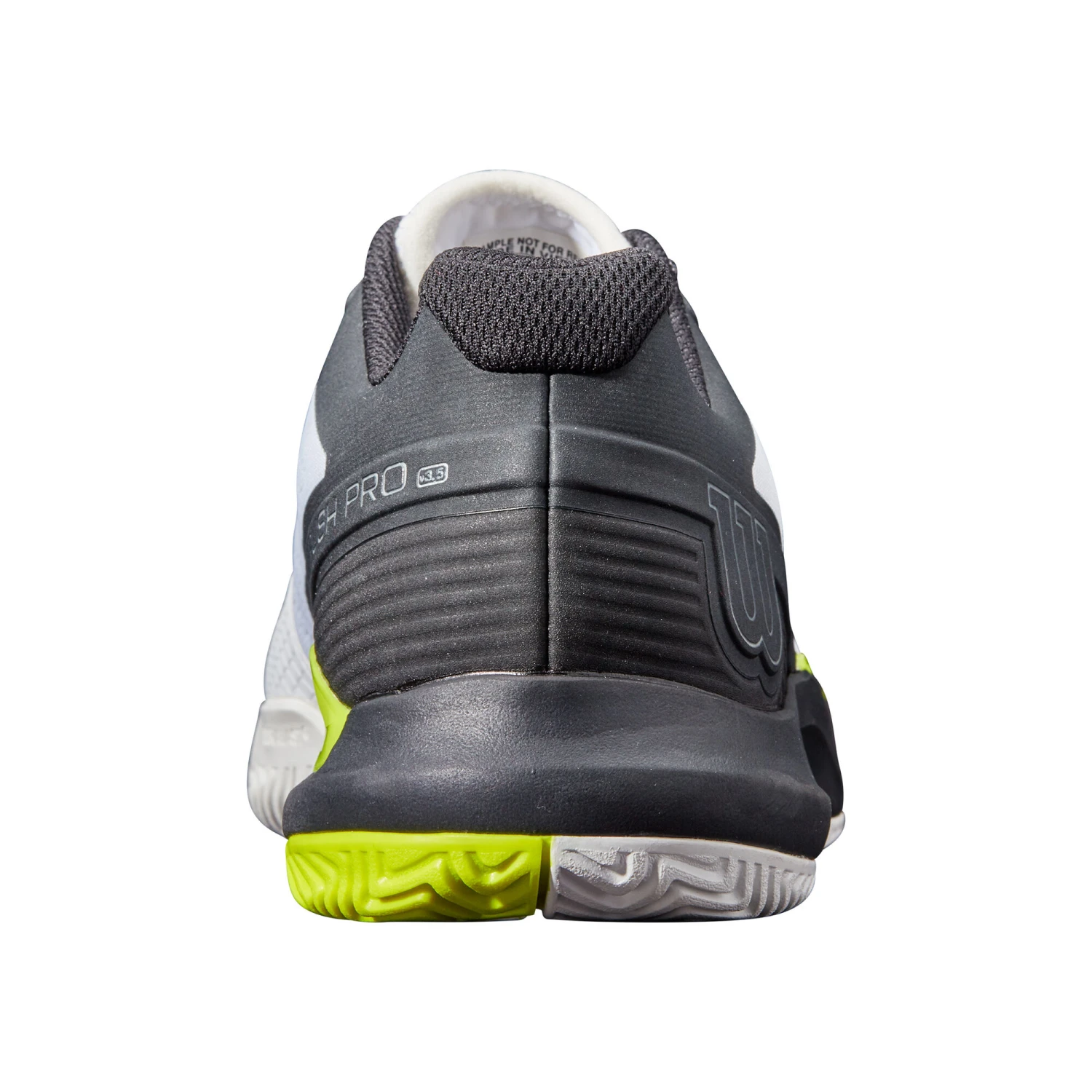 Wilson Rush Pro 3.5 All Court Shoe Men - White, Black 8 Wilson Rush Pro 3.5 All Court Shoe Men - White, Black - Image 6