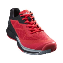 Wilson Rush Pro 3.5 Clay Court Shoe Men - Red, Black 11 Wilson Rush Pro 3.5 Clay Court Shoe Men - Red, Black -Padel Pro Shop 02458000 000