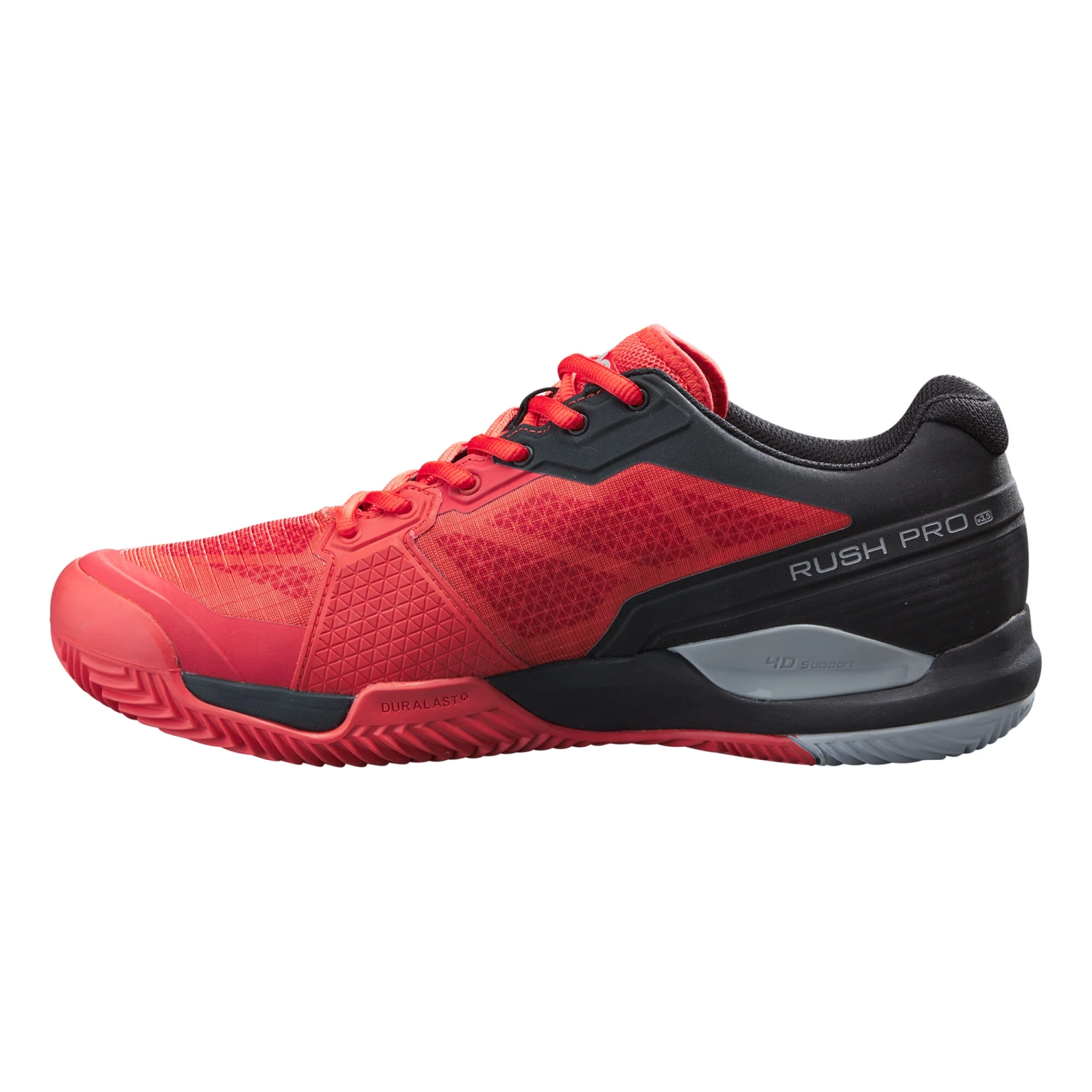 Wilson Rush Pro 3.5 Clay Court Shoe Men - Red, Black 4 Wilson Rush Pro 3.5 Clay Court Shoe Men - Red, Black - Image 2