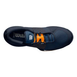 Wilson Kaos Swift Clay Court Shoe Men - Dark Blue, Orange -Padel Pro Shop 02471000 0 4