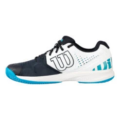 Wilson Kaos Comp 2.0 CC Ultra Clay Court Shoe Special Edition Men - White, Dark Blue -Padel Pro Shop 02506000 0 3