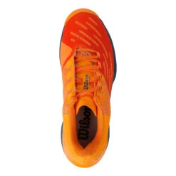 Wilson Kaos 3.0 All Court Shoe Kids - Orange, Red -Padel Pro Shop 02507000 0 4
