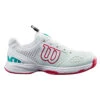 Wilson Kaos All Court Shoe Kids - White, Red -Padel Pro Shop 02514000 0 1