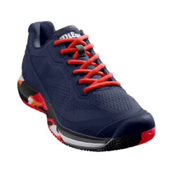 Wilson Rush Pro 3.5 Tokyo All Court Shoe Men - Dark Blue, Multicoloured -Padel Pro Shop 02520000 000