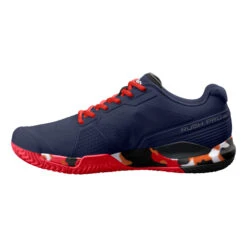 Wilson Rush Pro 3.5 Tokyo All Court Shoe Men - Dark Blue, Multicoloured -Padel Pro Shop 02520000 0 3