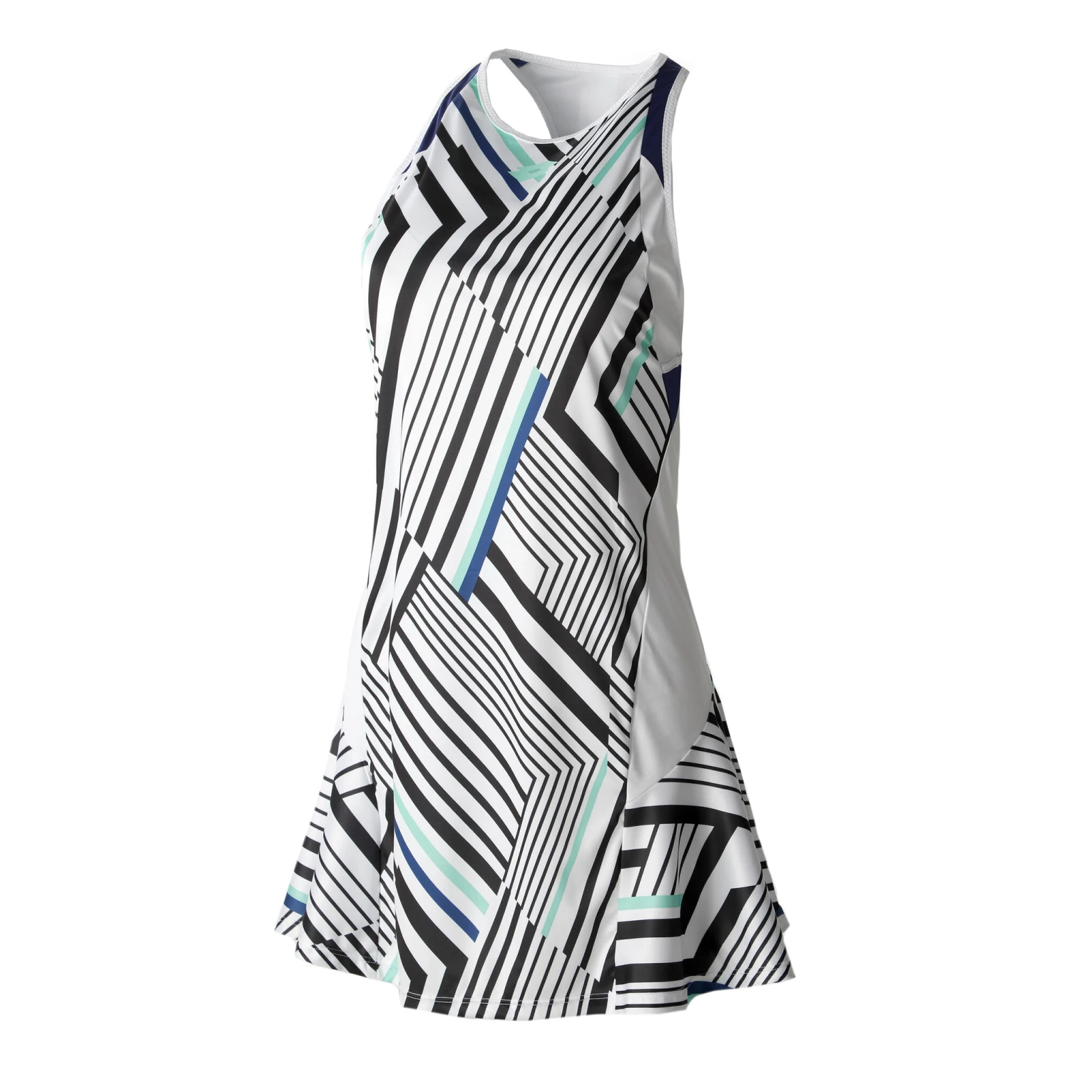 Lotto Top Ten II PL Printed Dress Women - White, Dark Blue 3 Lotto Top Ten II PL Printed Dress Women - White, Dark Blue