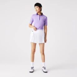 Lacoste Skirt Women - White -Padel Pro Shop 03786000 13