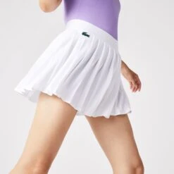 Lacoste Skirt Women - White -Padel Pro Shop 03786000 15
