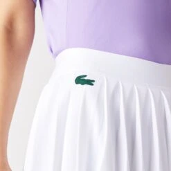 Lacoste Skirt Women - White -Padel Pro Shop 03786000 17
