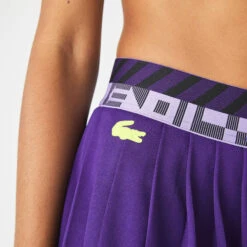 Lacoste Skirt Women - Violet, Yellow -Padel Pro Shop 03787000 15