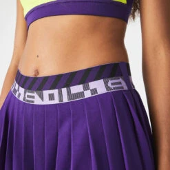 Lacoste Skirt Women - Violet, Yellow -Padel Pro Shop 03787000 17