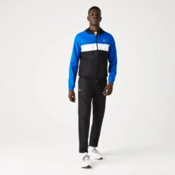 Lacoste Tracksuit Men - Blue, Black -Padel Pro Shop 03851000 18