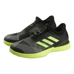 ADIDAS Adizero Ubersonic 3 All Court Shoe Special Edition Men - Black, Lemon -Padel Pro Shop 04416000 0 7