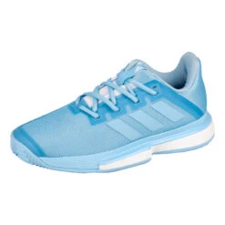 ADIDAS Sole Match Bounce Clay Court Shoe Special Edition Women - Light Blue, White -Padel Pro Shop 04470000 000