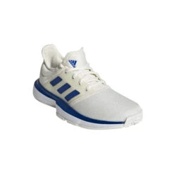 ADIDAS Sole Court All Court Shoe Kids - Cream, Blue -Padel Pro Shop 05018000 000