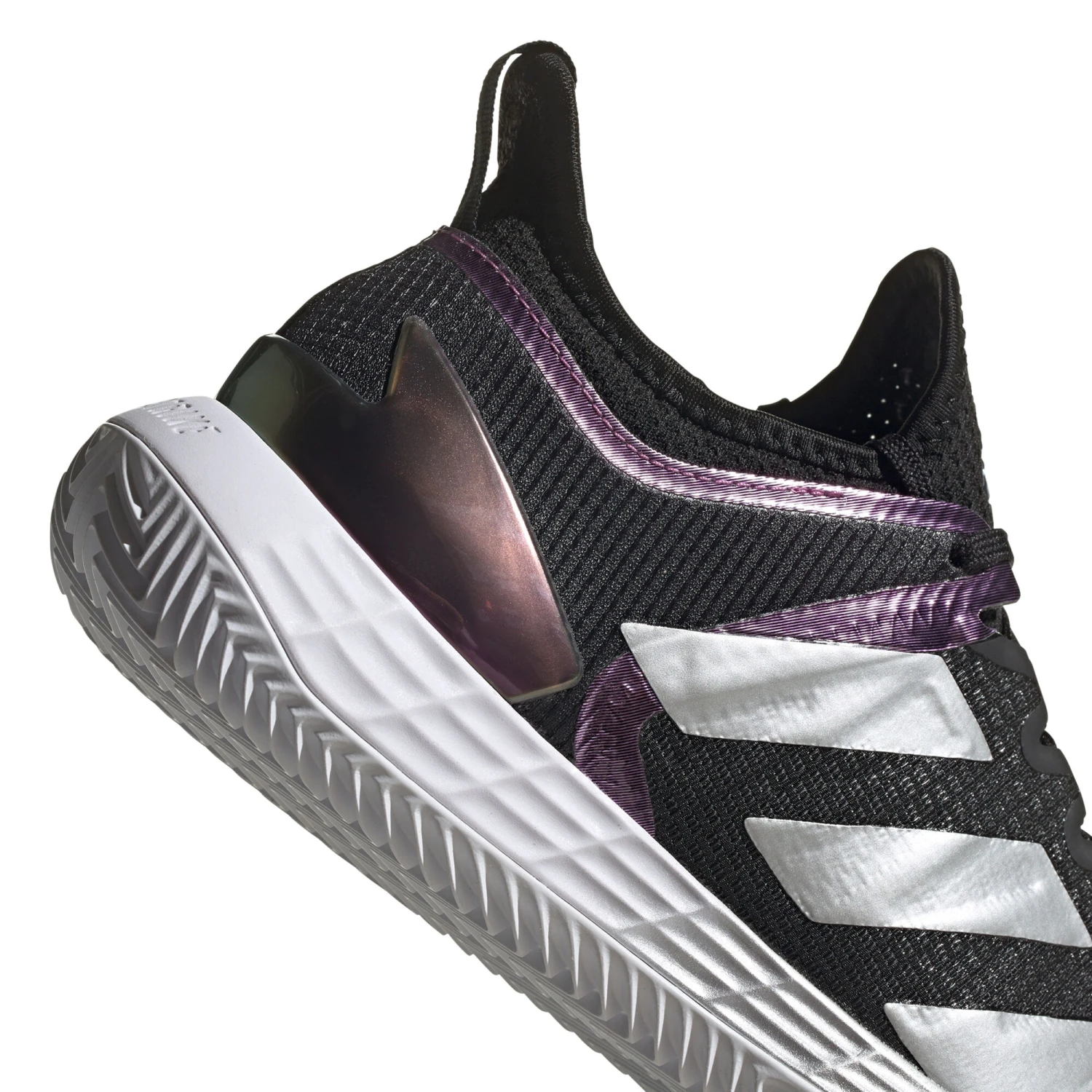 ADIDAS Adizero Ubersonic 4 Clay Court Shoe Women - Black, Violet 10 ADIDAS Adizero Ubersonic 4 Clay Court Shoe Women - Black, Violet - Image 8