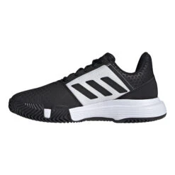 ADIDAS CourtJam Bounce Clay Court Shoe Women - Black, White -Padel Pro Shop 05144000 0 3
