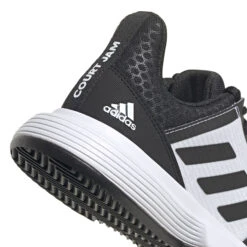 ADIDAS CourtJam Bounce Clay Court Shoe Women - Black, White -Padel Pro Shop 05144000 10
