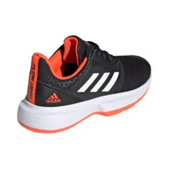 ADIDAS CourtJam XJ All Court Shoe Kids - Black, White -Padel Pro Shop 05278000 0 2
