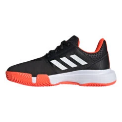 ADIDAS CourtJam XJ All Court Shoe Kids - Black, White -Padel Pro Shop 05278000 0 9