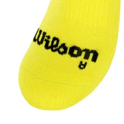 Wilson Rush Pro Crew Tennis Socks 1 Pack Men - Yellow -Padel Pro Shop 05297000 10