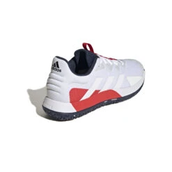 ADIDAS Sole Match Control OC Padel Shoe Men - White, Dark Red -Padel Pro Shop 05482000 0 2