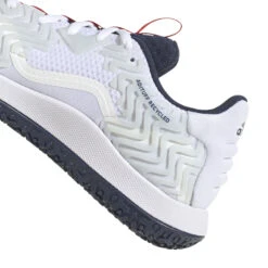 ADIDAS Sole Match Control OC Padel Shoe Men - White, Dark Red -Padel Pro Shop 05482000 10