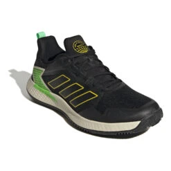 ADIDAS Defiant Speed Clay Court Shoe Men - Black, Neon Green -Padel Pro Shop 05538000 000
