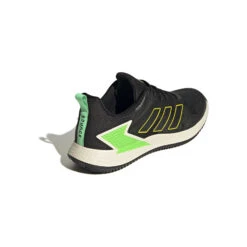 ADIDAS Defiant Speed Clay Court Shoe Men - Black, Neon Green -Padel Pro Shop 05538000 0 2